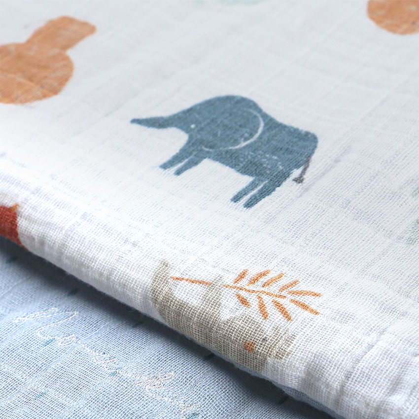 Tour de lit en mousseline M&M - Jungle 