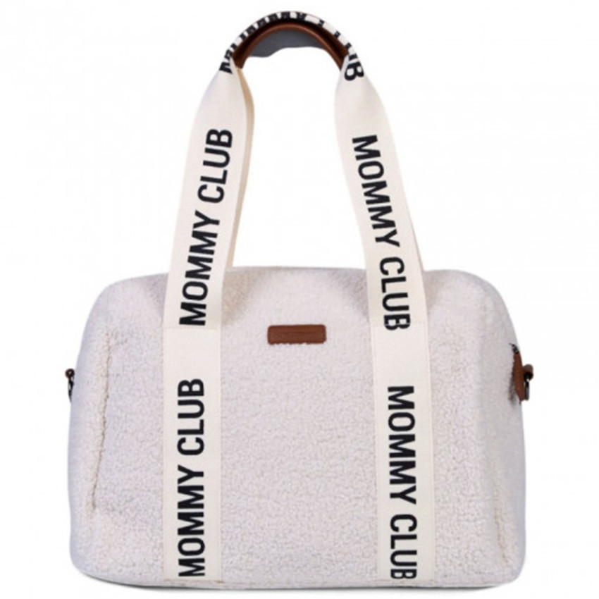 Sac à langer Mommy Club Signature Teddy Off-White