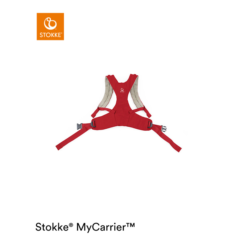 Porte bébé ventral My Carrier - Rouge 