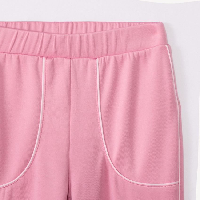 Ensemble jogging en interlock uni pour fille 