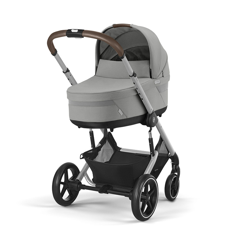 Nacelle Cot S Lux stone grey 