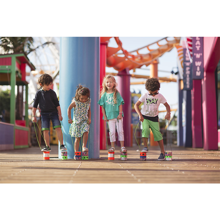 Corsaire en satin de coton avec ceinture amovible 