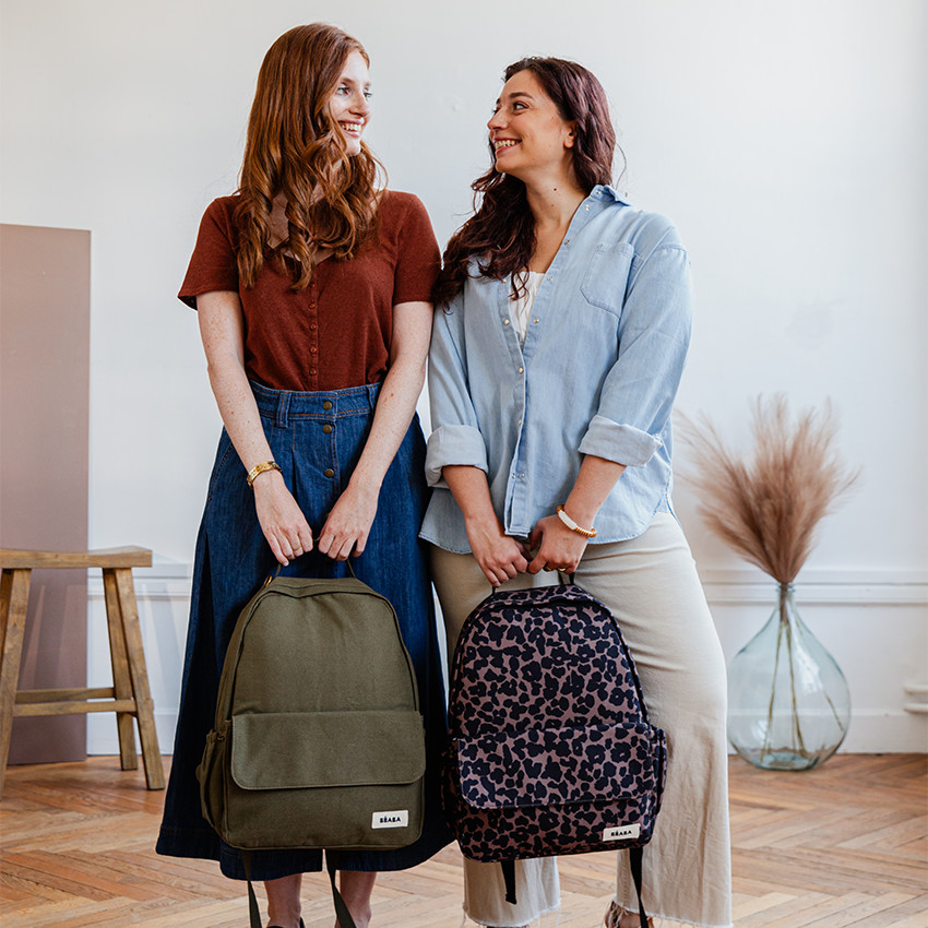 Sac à dos à langer Tokyo kaki 