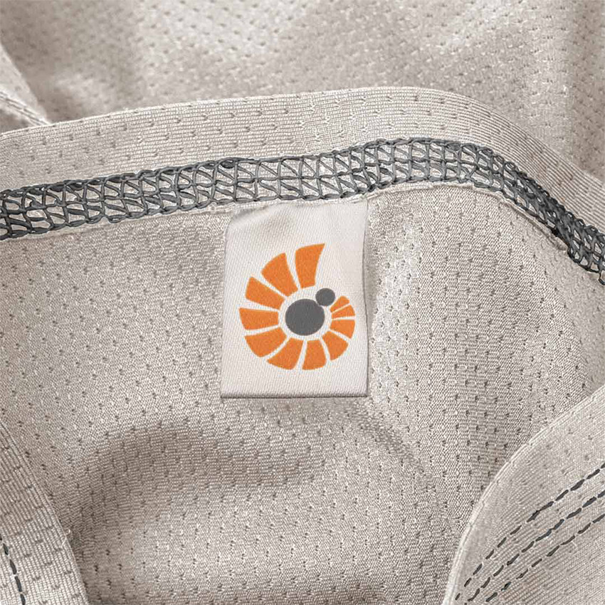 Écharpe de portage en mesh Aura soft grey 