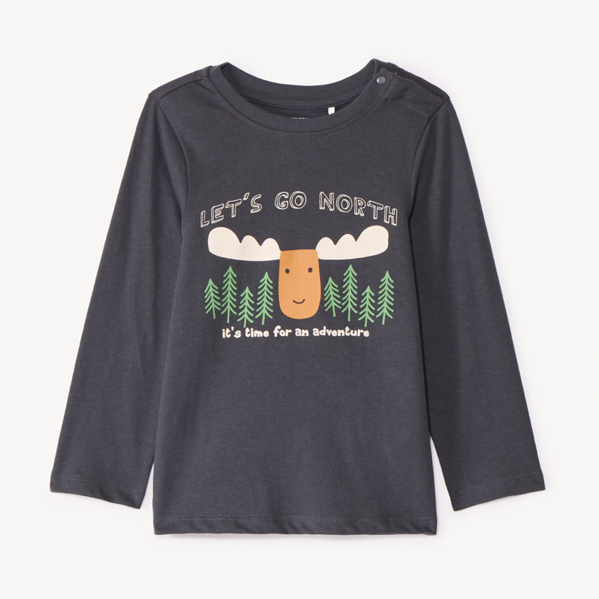 T-shirt manches longues printé pour bébé garçon