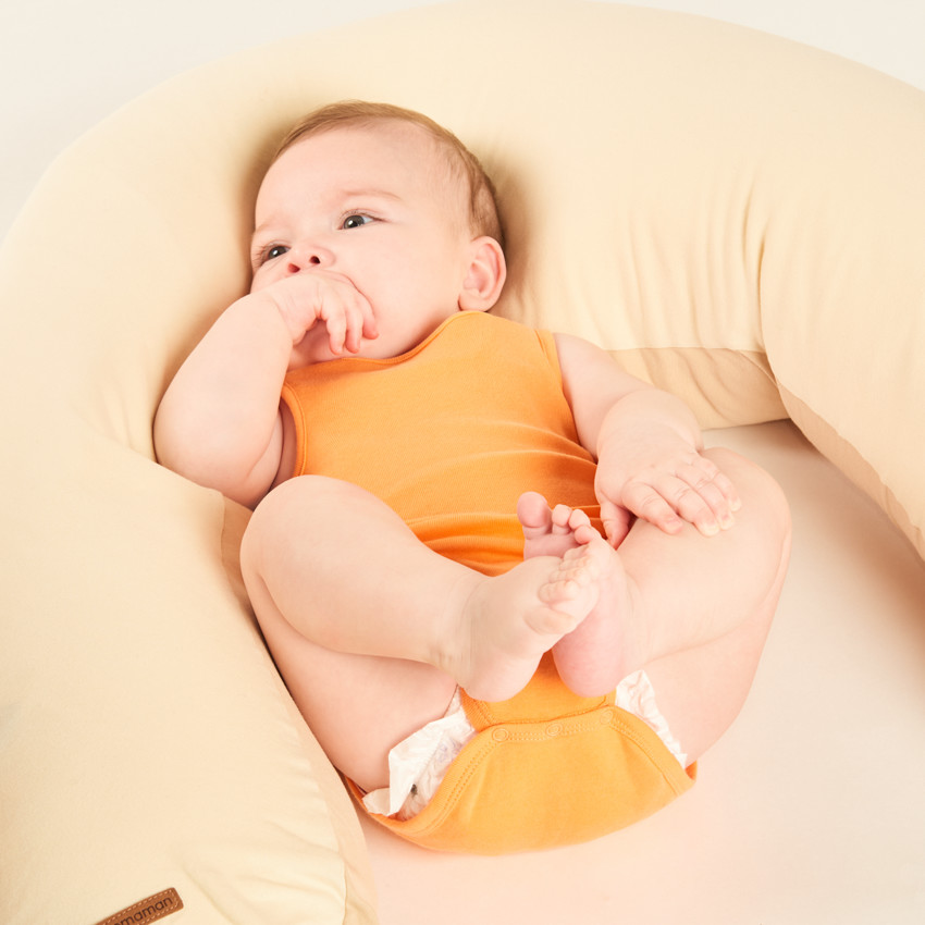 Lot de 3 bodies débardeurs uni pour bébé garçon 