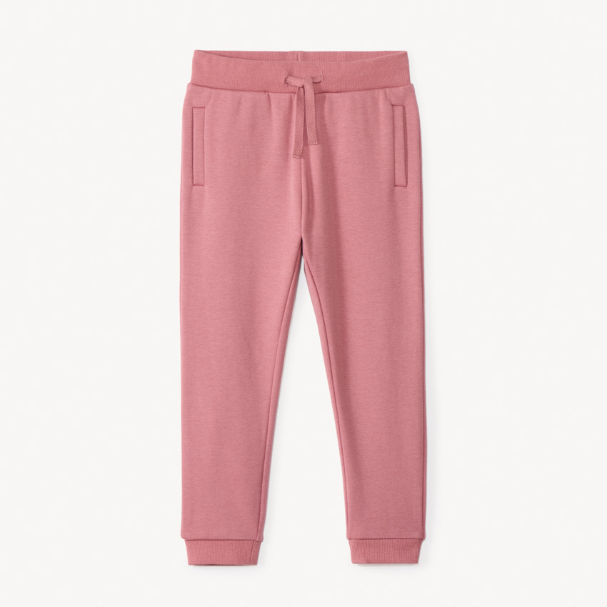 Jogging en molleton uni fille 