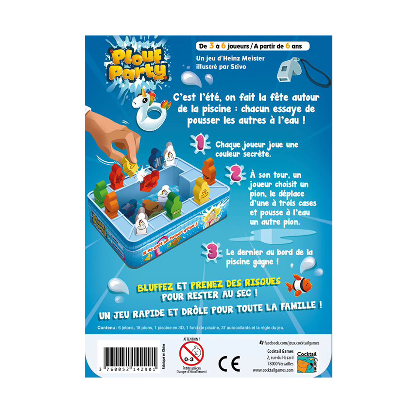 Jeux de Société - Plouf Party 