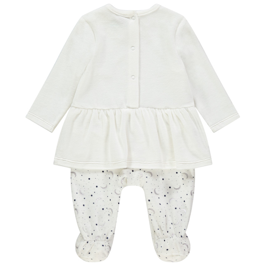 Dors-bien en velours effet robe print Minnie Disney 