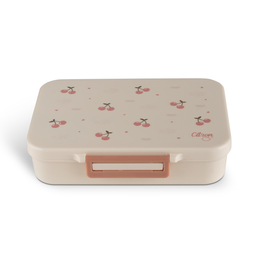 Lunchox Tritan 4 compartiments 700 ml Cerise 