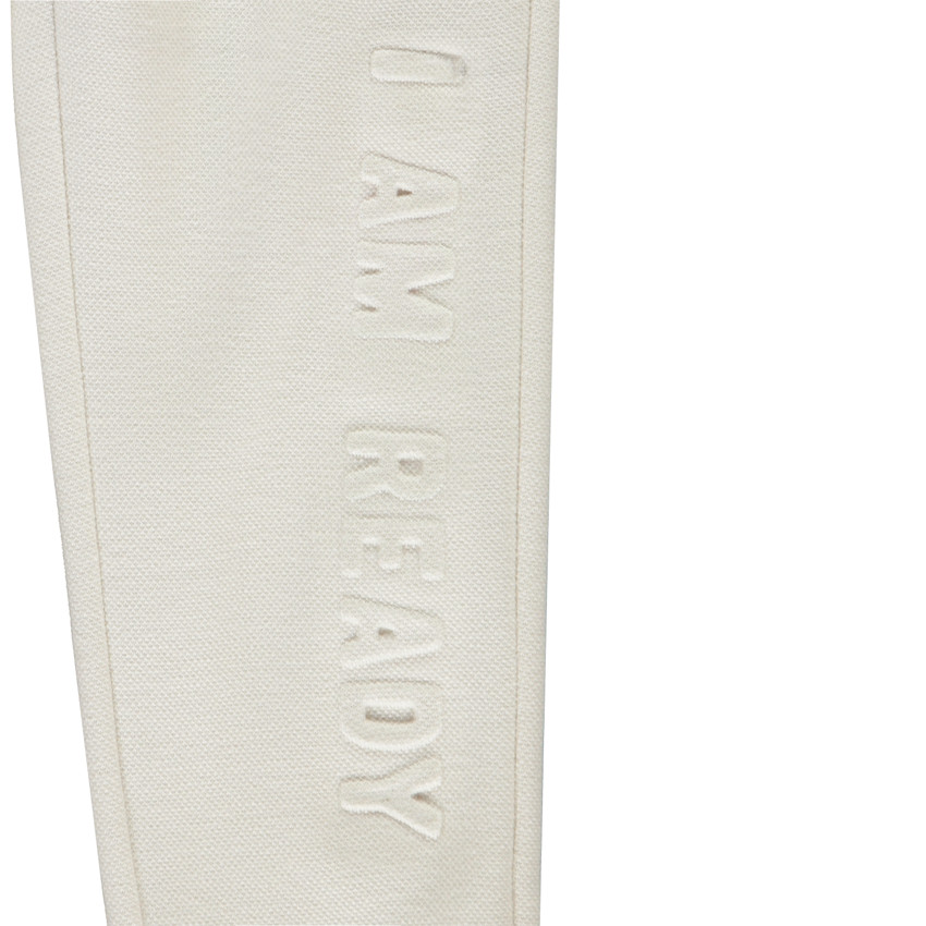 Pantalon de jogging uni avec écriture embossé pour garçon  