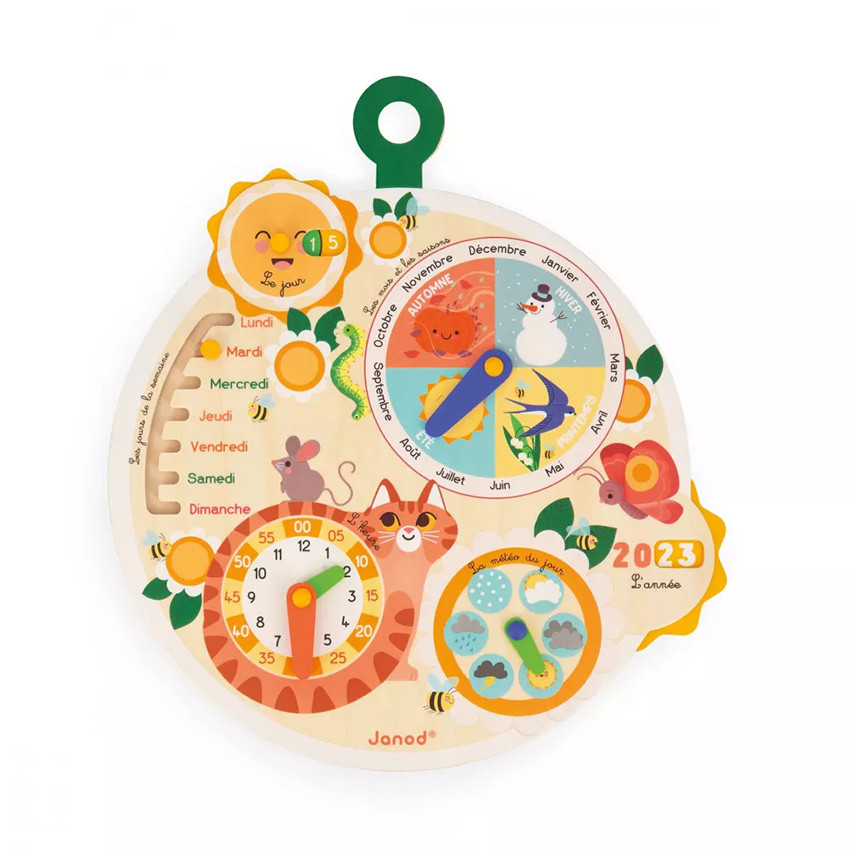 Roue du temps en bois 