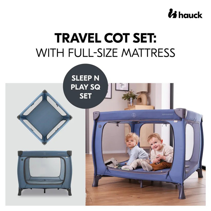 Parc-lit de voyage + matelas Sleep N Play SQ Dark Blue 