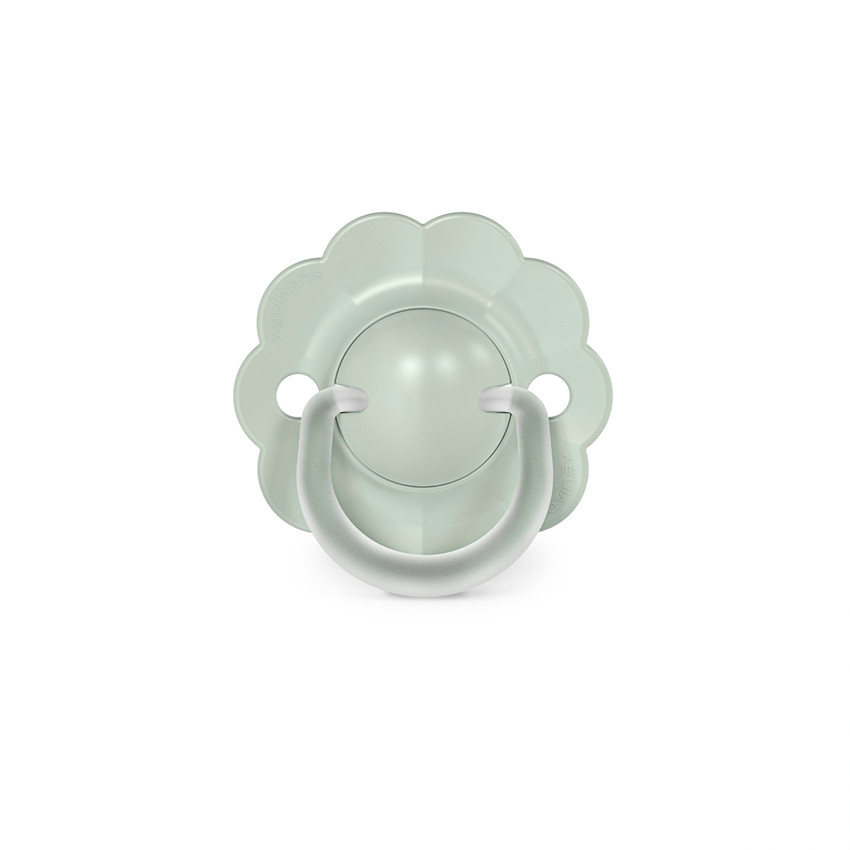 Sucette physiologique en silicone SX PRO Wonder 0-6M vert clair 