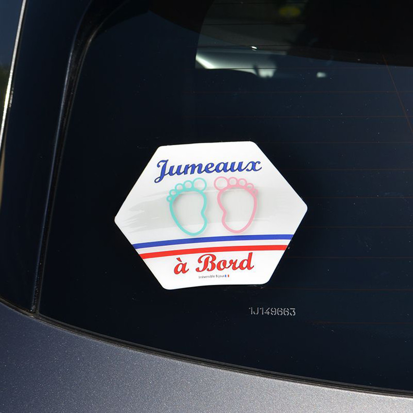 Adhésif Jumeaux à bord mixte 