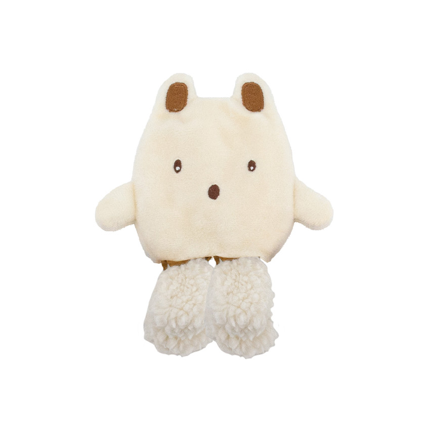 Doudou 2 en 1 avec lange rétractable 38 x 25 cm Boubou 