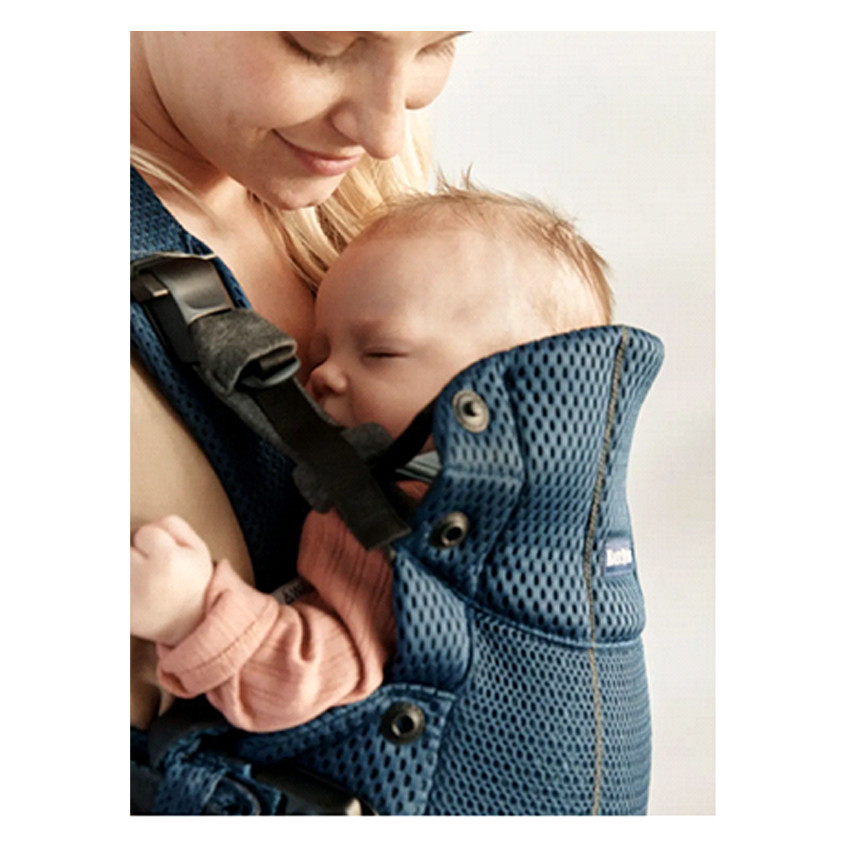 Porte-bébé Harmony 3D Mesh - Bleu Marine 
