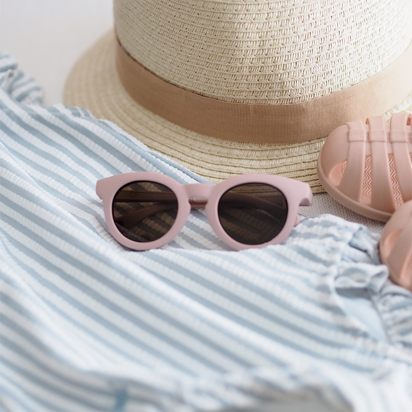 Lunettes de soleil 2-4A Happy Dusty Rose 