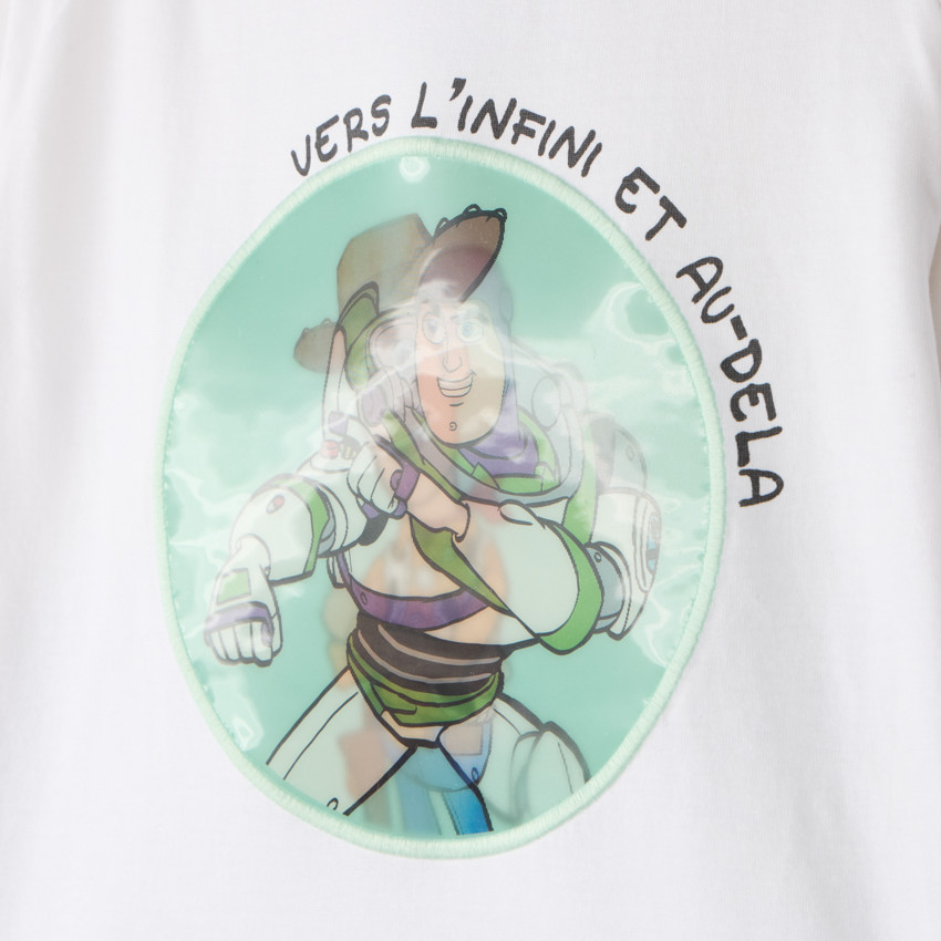 Ensemble 2 pièces t-shirt + short print lenticulaire Toy Story Disney - Pixar pour garçon 
