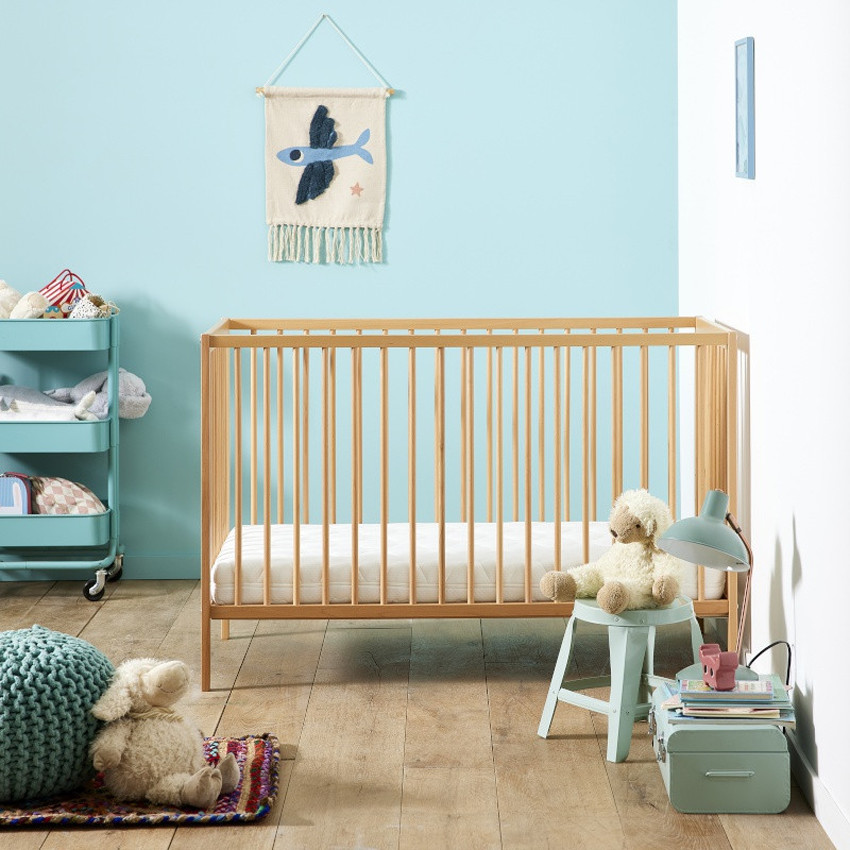 Matelas Mérinos mini déhoussable 70 x 140 cm 