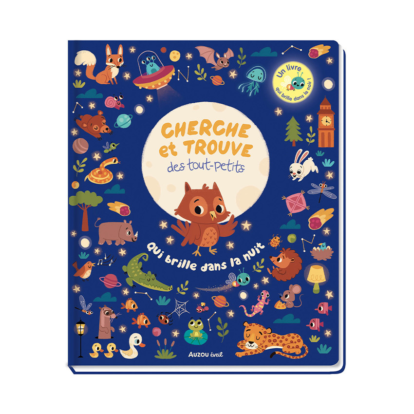 Livre "Cherche et trouve des tout-petits - qui brille dans la nuit" 