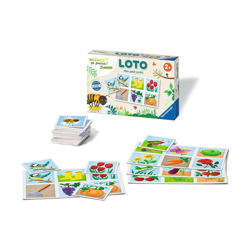 Loto Silence ça pousse jeu de mémoire junior  