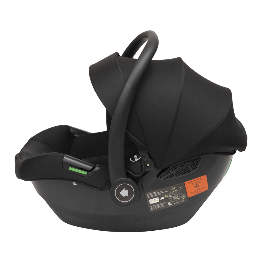 Poussette trio Alba avec nacelle noir/champagne 