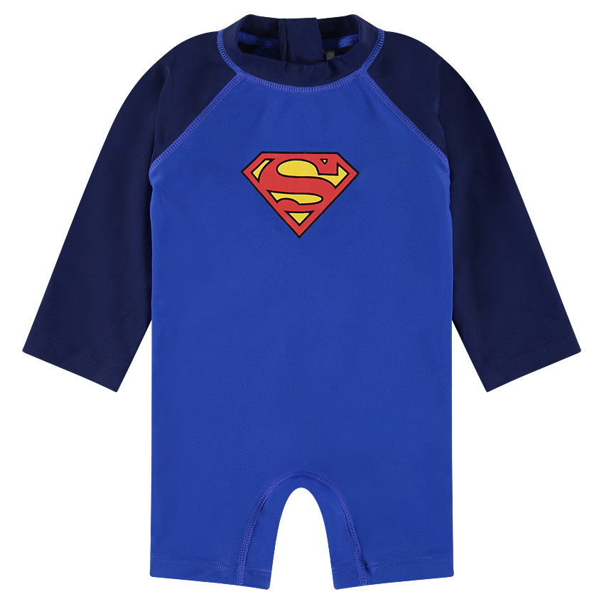 Combinaison courte anti-uv Marvel print logo Superman 
