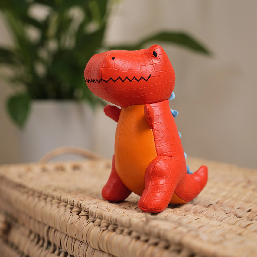 Petite peluche hochet Les Amis Dinos Rex le tyrannosaure  