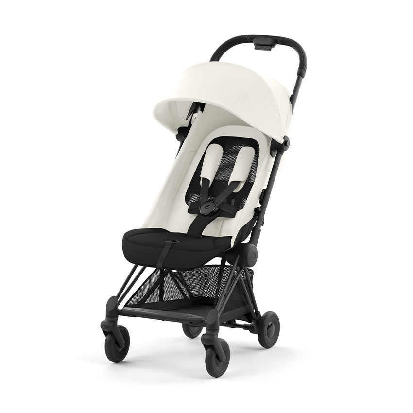 Poussette ultra-compacte Coya matt black/off white 