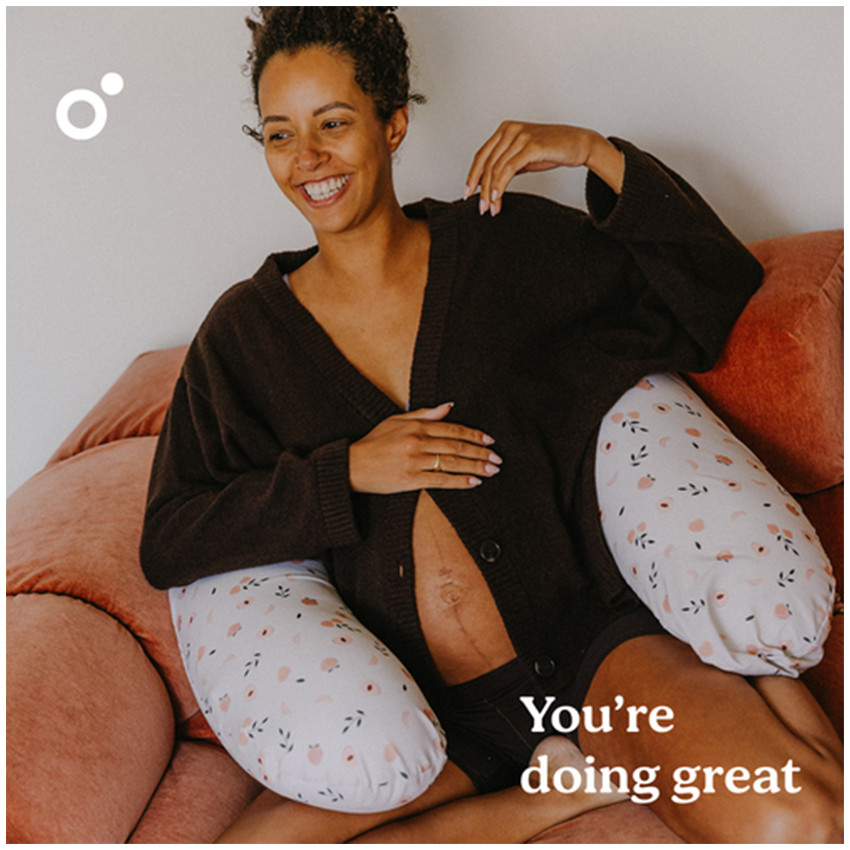 Grand coussin Buddy multi-usage Peaches  