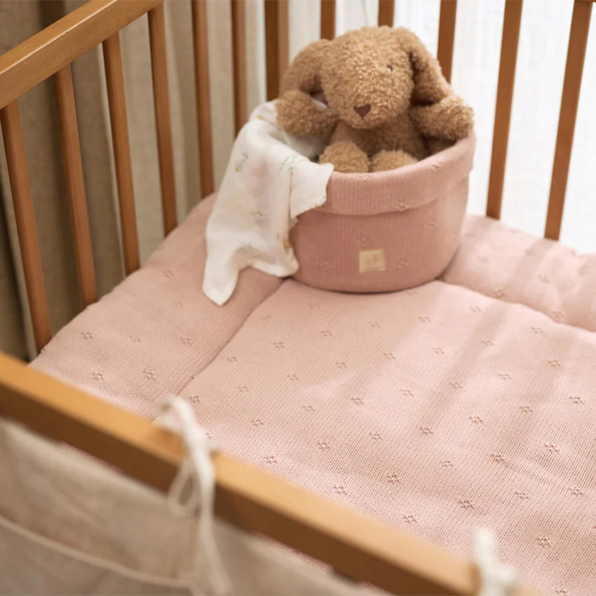 Panier de rangement Cosy Knit Wild Rose  