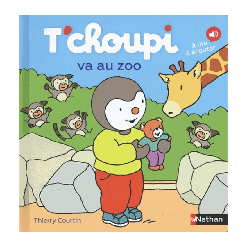 Livre T'Choupi va au Zoo 
