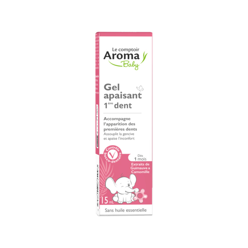 Gel apaisant Gingival 1ère dent de bébé 15 ml