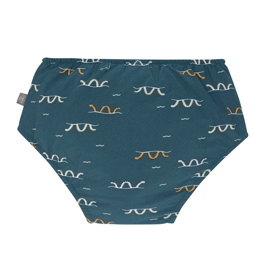 Couche de bain Garçon 18 mois – Serpent de Mer Bleu 