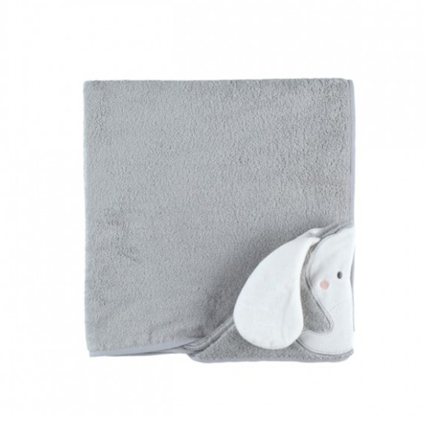 Cape de bain Anna et Milo - Gris  