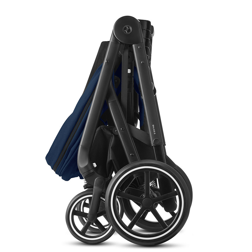 Poussette Balios S Lux châssis silver - Navy Blue 
