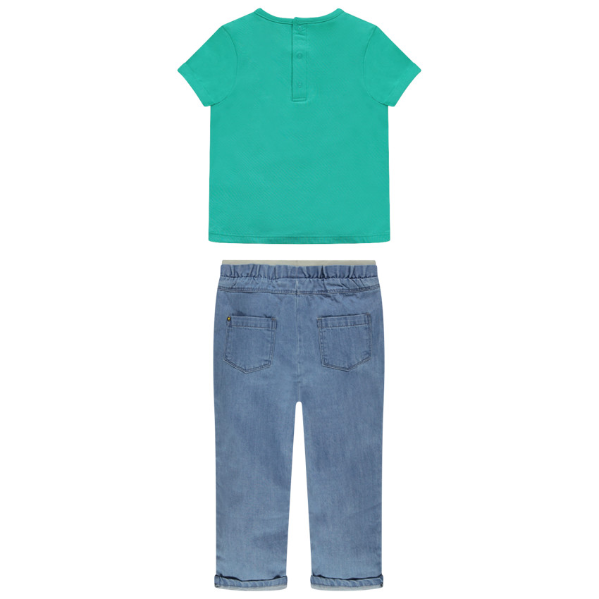 Ensemble t-shirt et jean print Bugs Bunny Looney Tunes 