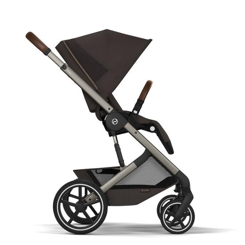 Poussette Duo Balios S Lux 2026 + Nacelle Chocolate Brown 