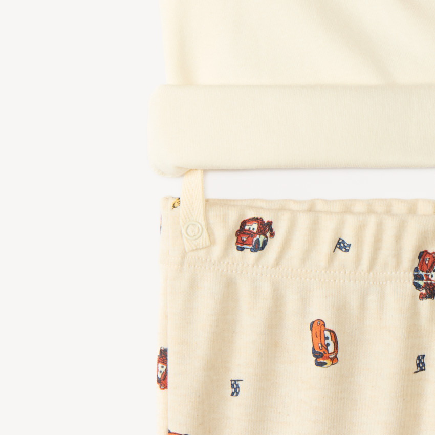 Set pyjama long bébé garçon Flash McQueen Disney-Pixar (finitions différentes selon l'âge) 