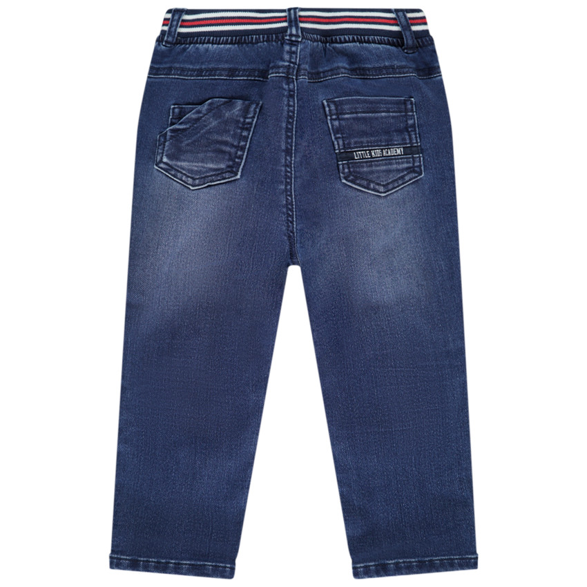 Jean denim effet délavé pour bébé garçon 