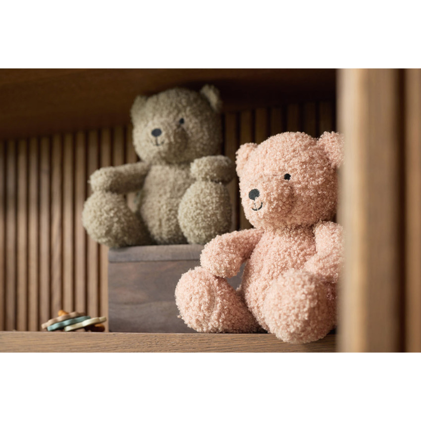 Peluche Ours en bouclettes Teddy Bear wild rose 