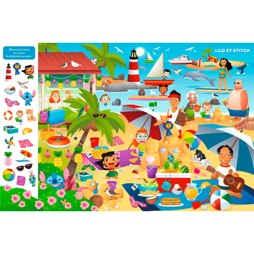 Album "Le très grand cherche et trouve" Disney Baby 