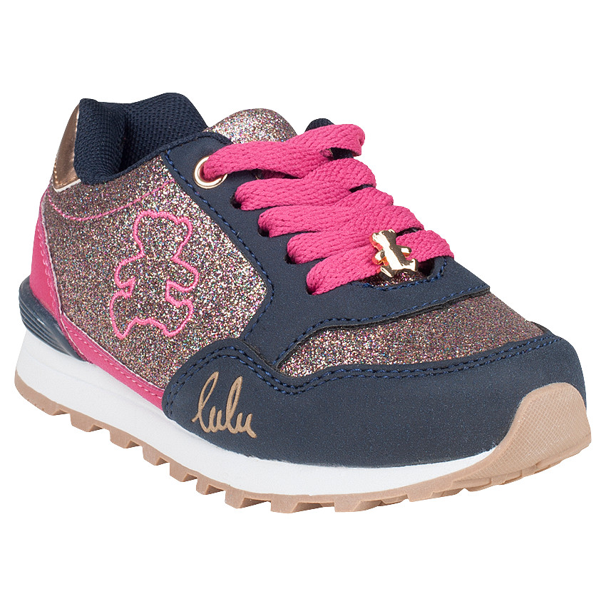 Baskets basses à paillettes Lulu Castagnette 