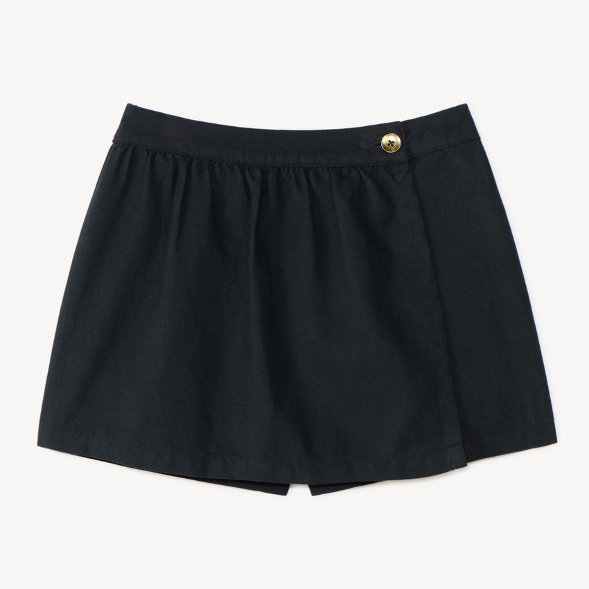 Jupe-short fille effet portefeuille