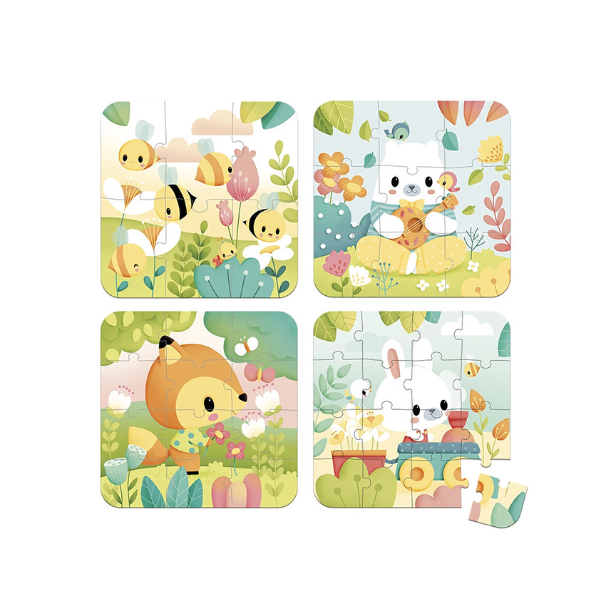 Puzzle évolutif 6 à 16 pièces  