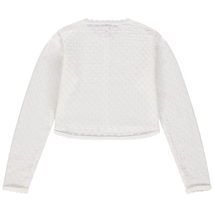 Gilet en maille ajourée  