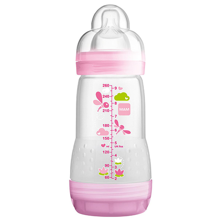 Biberon 260 ml rose 