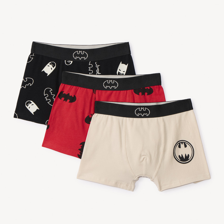 Lot de 3 boxers Batman Warner pour garçon 
