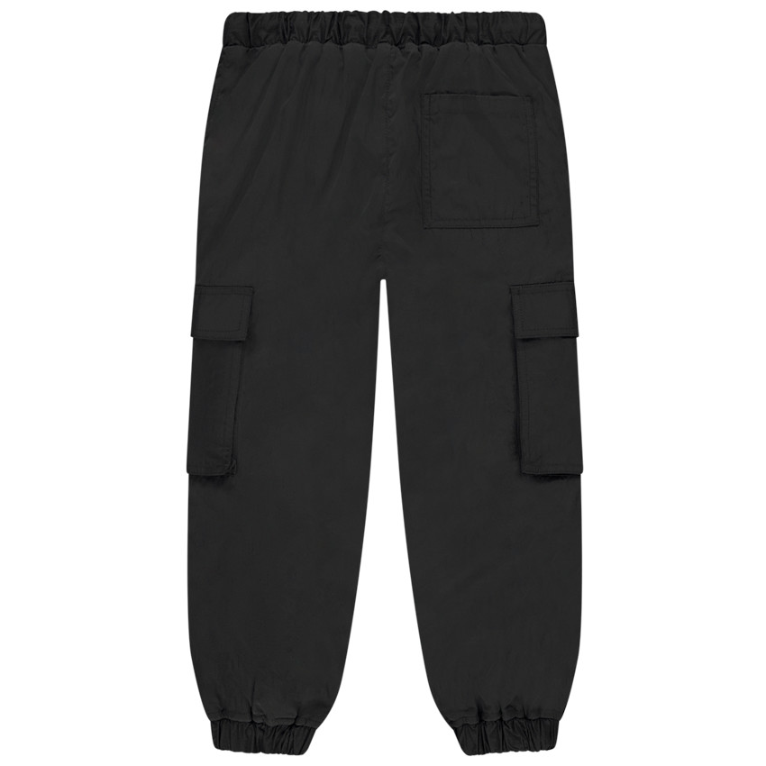 Pantalon cargo en toile parachute doublée pour garçon 